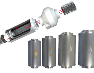 Phresh Inline Carbon filter 250mm