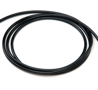 4mm i.d Black Flexi tubing  per meter