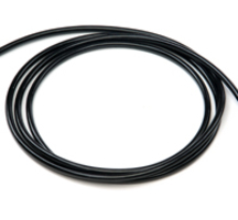 4mm i.d Black Flexi tubing 100M roll with card cen