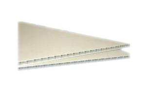 5Ft White Correx Top Plate